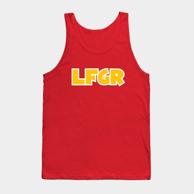 LFGR - Red Tank Top by KFig21